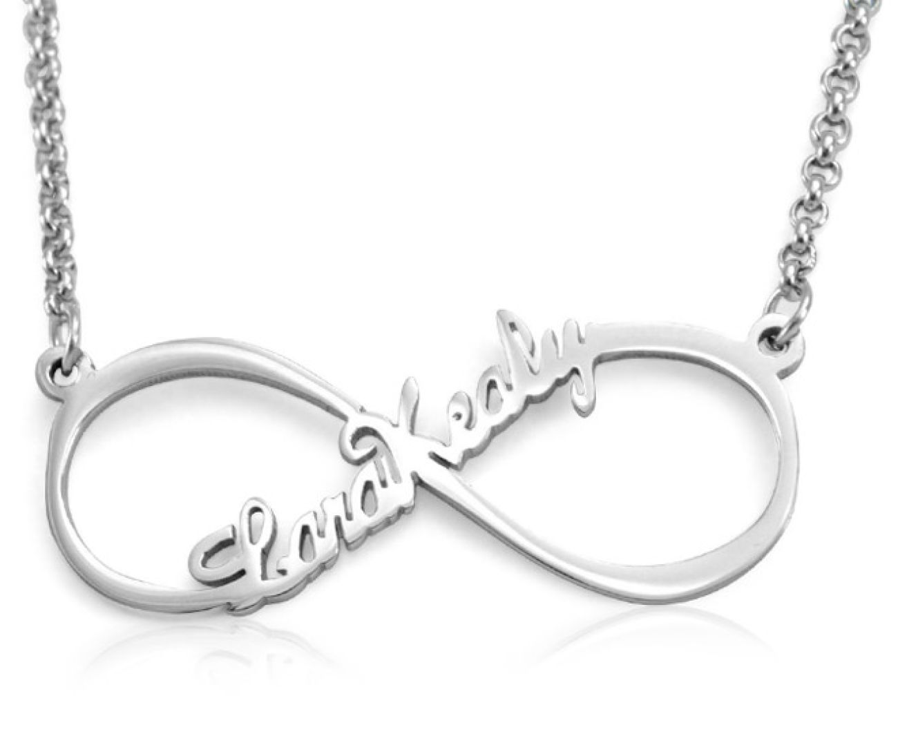 Personalised Single Infinity Name Necklace
