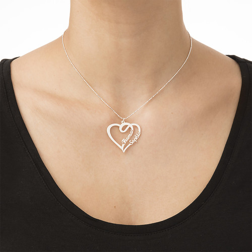 Couple Heart Necklace - My Eternal Love Collection