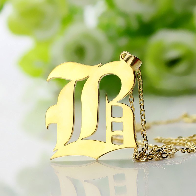  Initial Letter Necklace