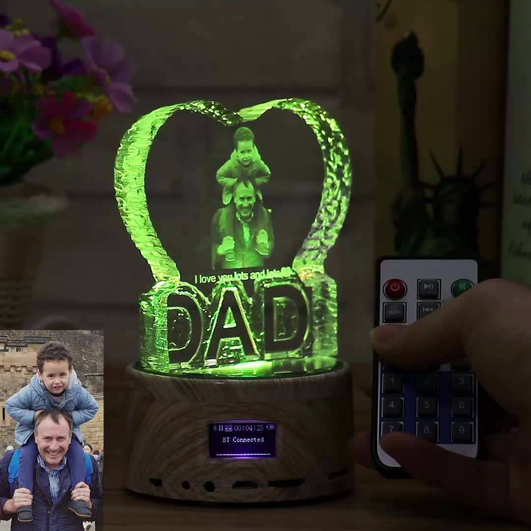 DAD - Bluetooth Photo Music Crystal Light