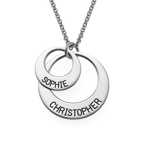 Jewelry for Moms - Disc Necklace in Gold Plating