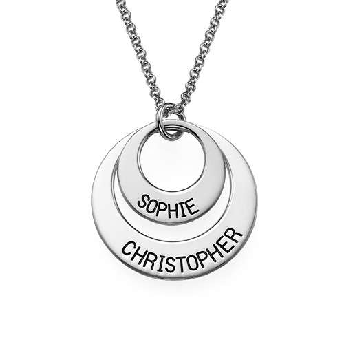 Two Disc Necklace