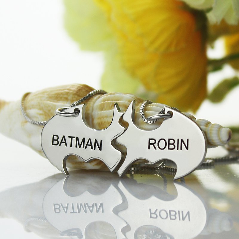 Batman Name Necklaces